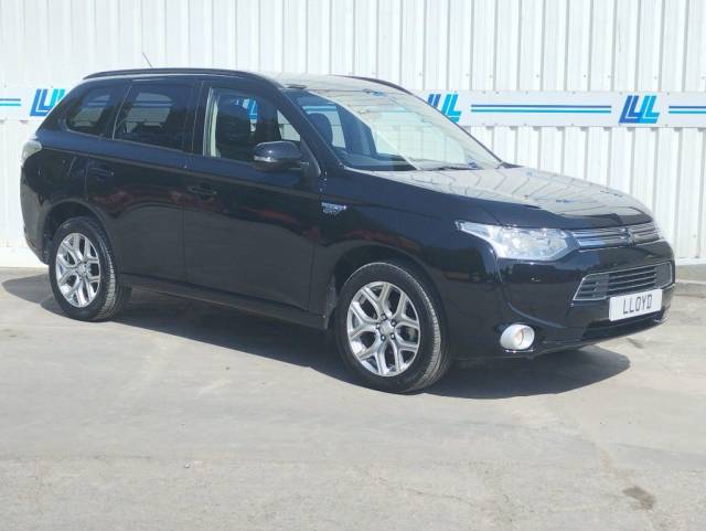 Mitsubishi Outlander 2.0 PHEV GX3h 5dr Auto Estate Petrol / Electric Hybrid Black